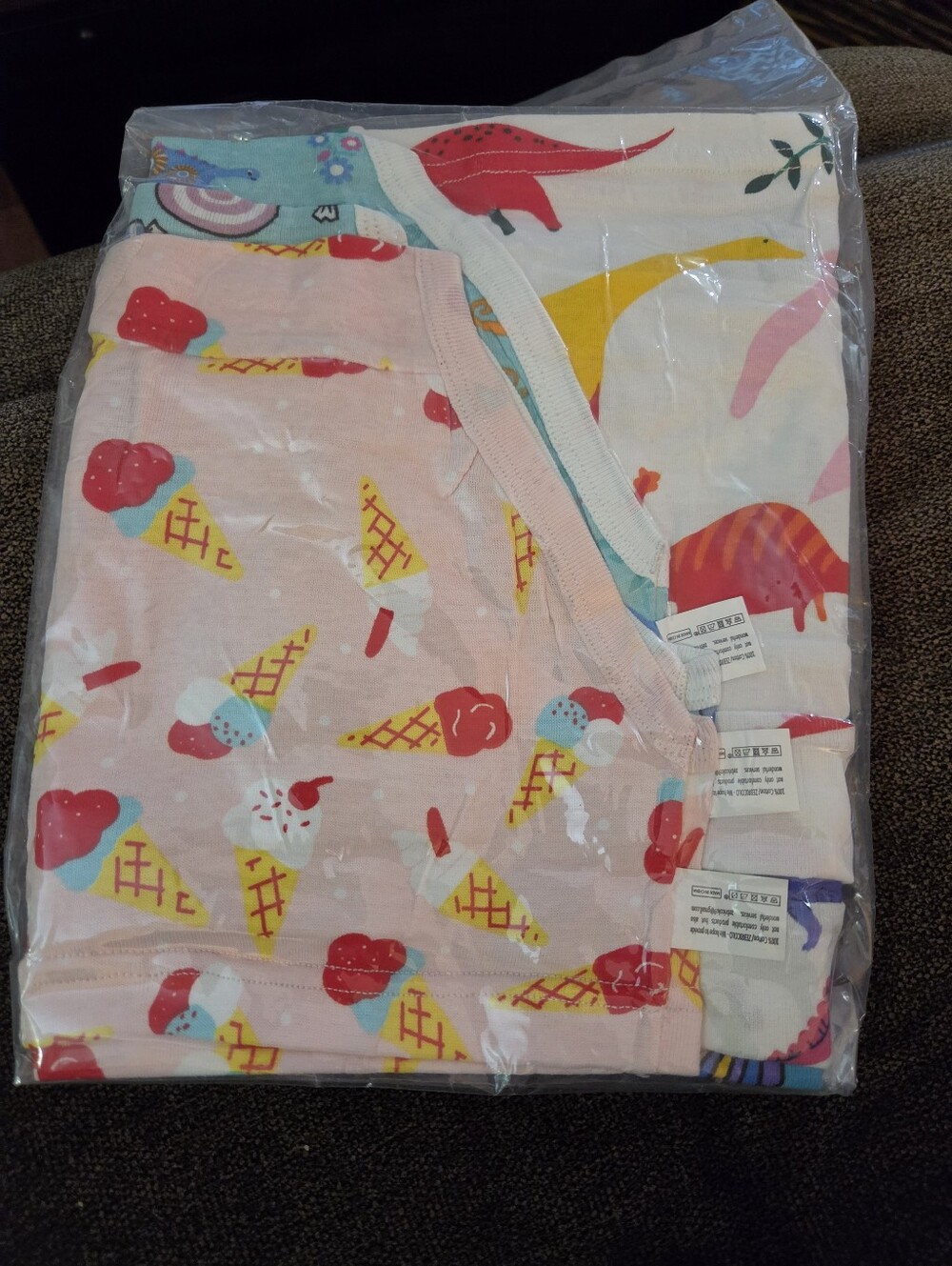 Zebricolo Girls Cotton Underwear 6 Pack Size 10Y Assorted Prints NWT